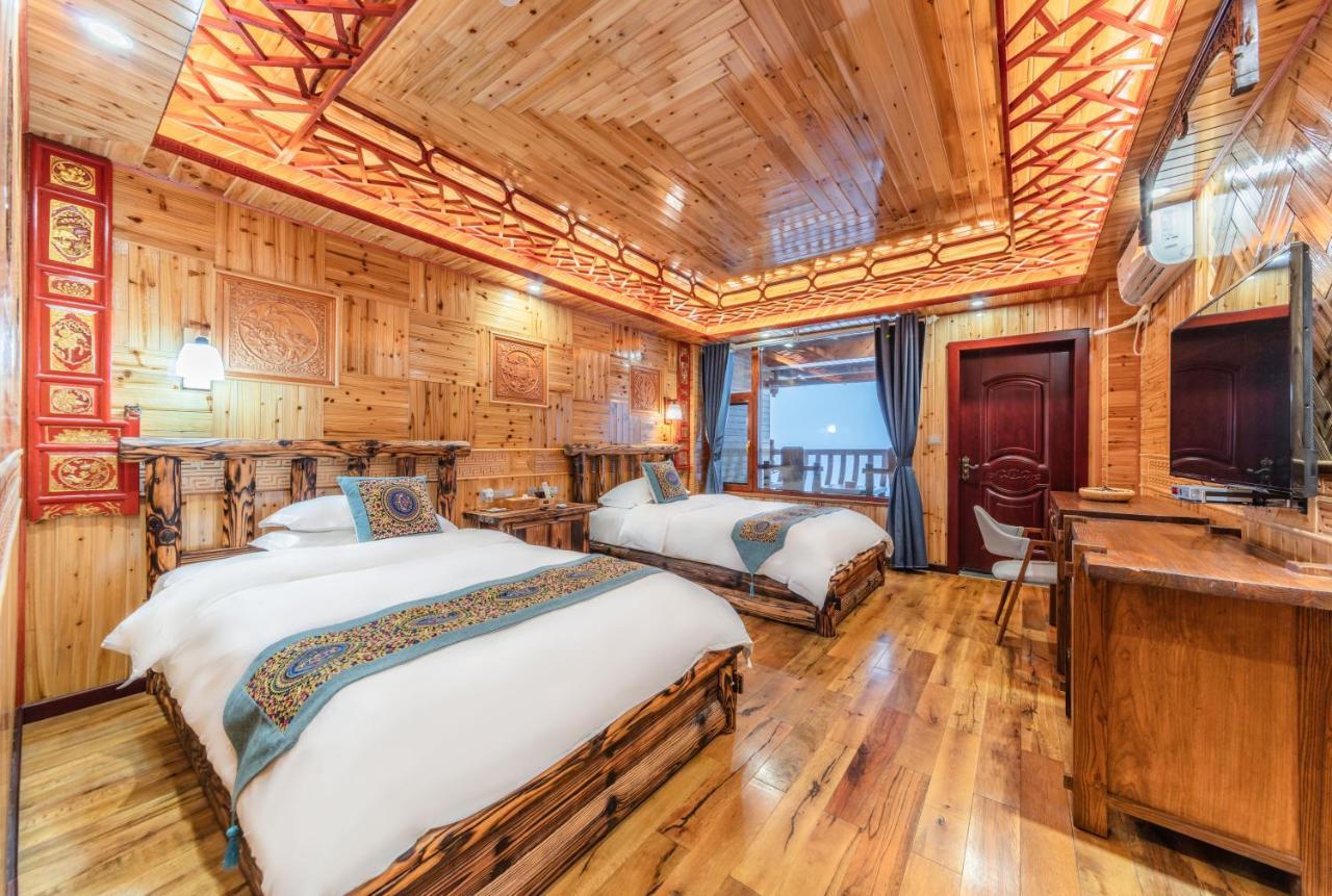 Baike Boutique Hotel Луншэн Экстерьер фото