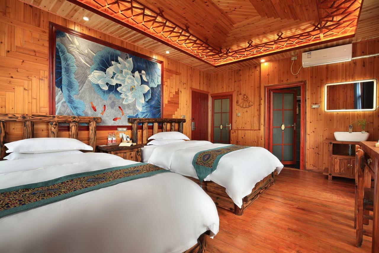 Baike Boutique Hotel Луншэн Экстерьер фото
