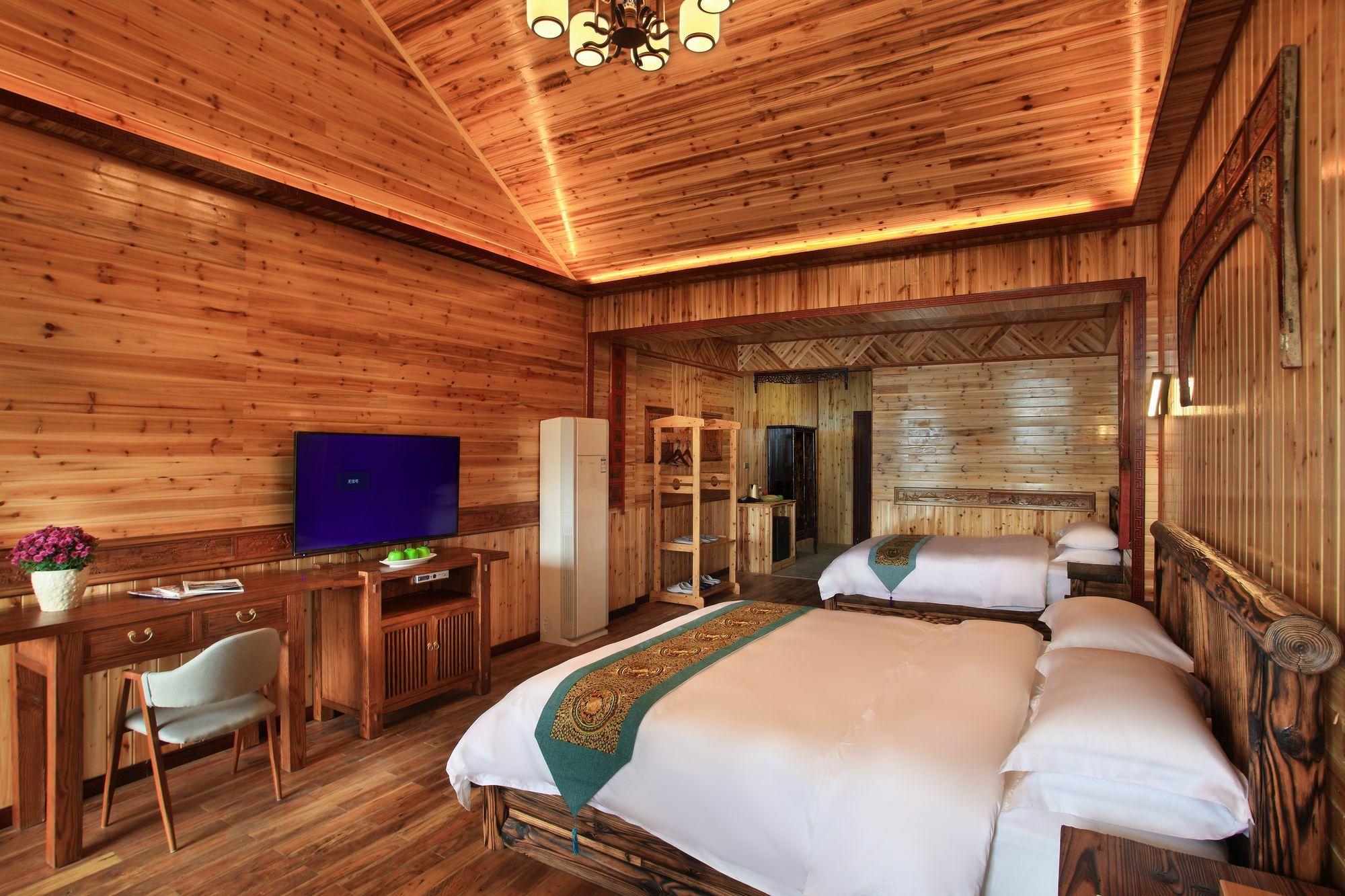 Baike Boutique Hotel Луншэн Экстерьер фото