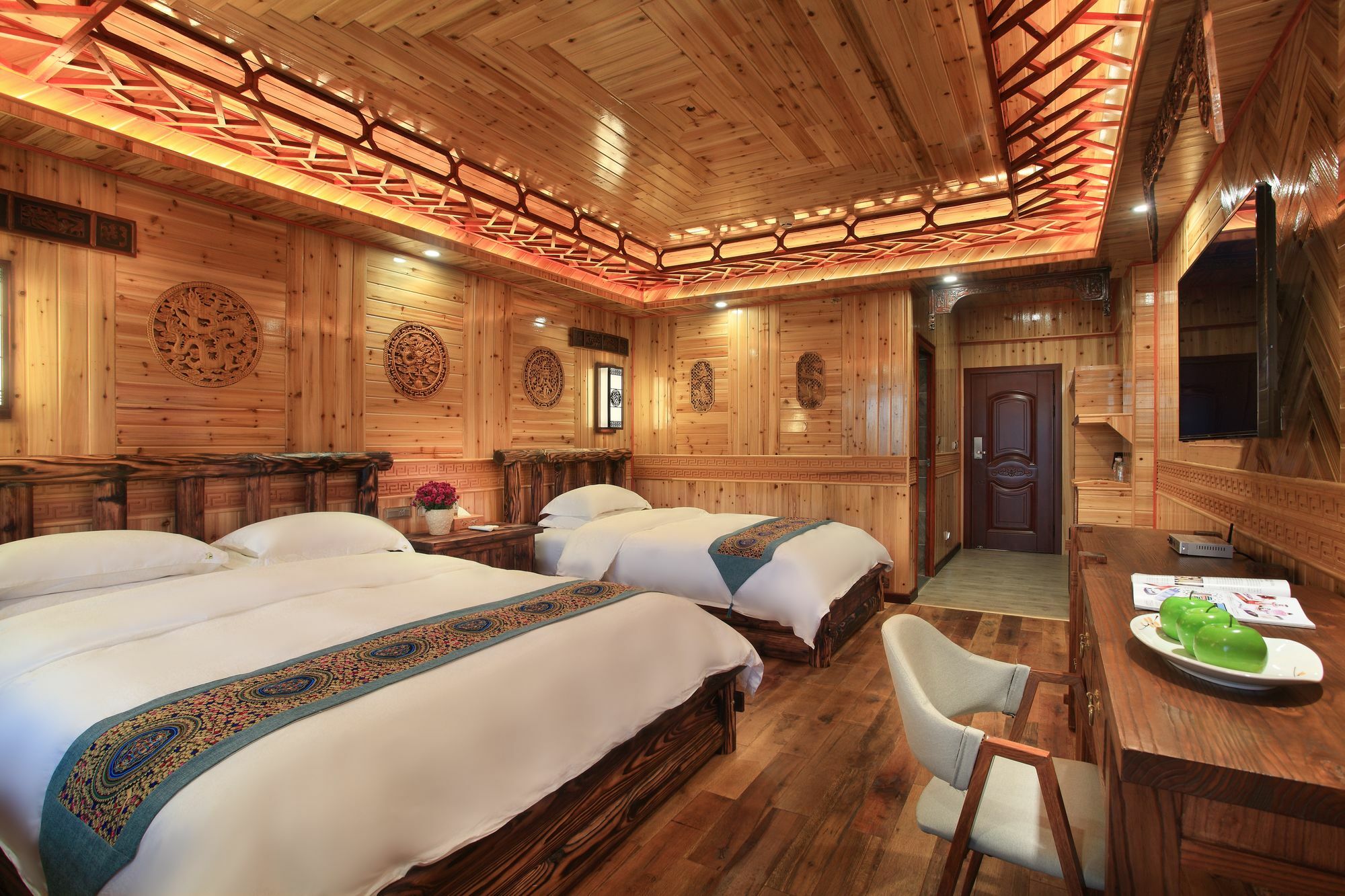 Baike Boutique Hotel Луншэн Экстерьер фото