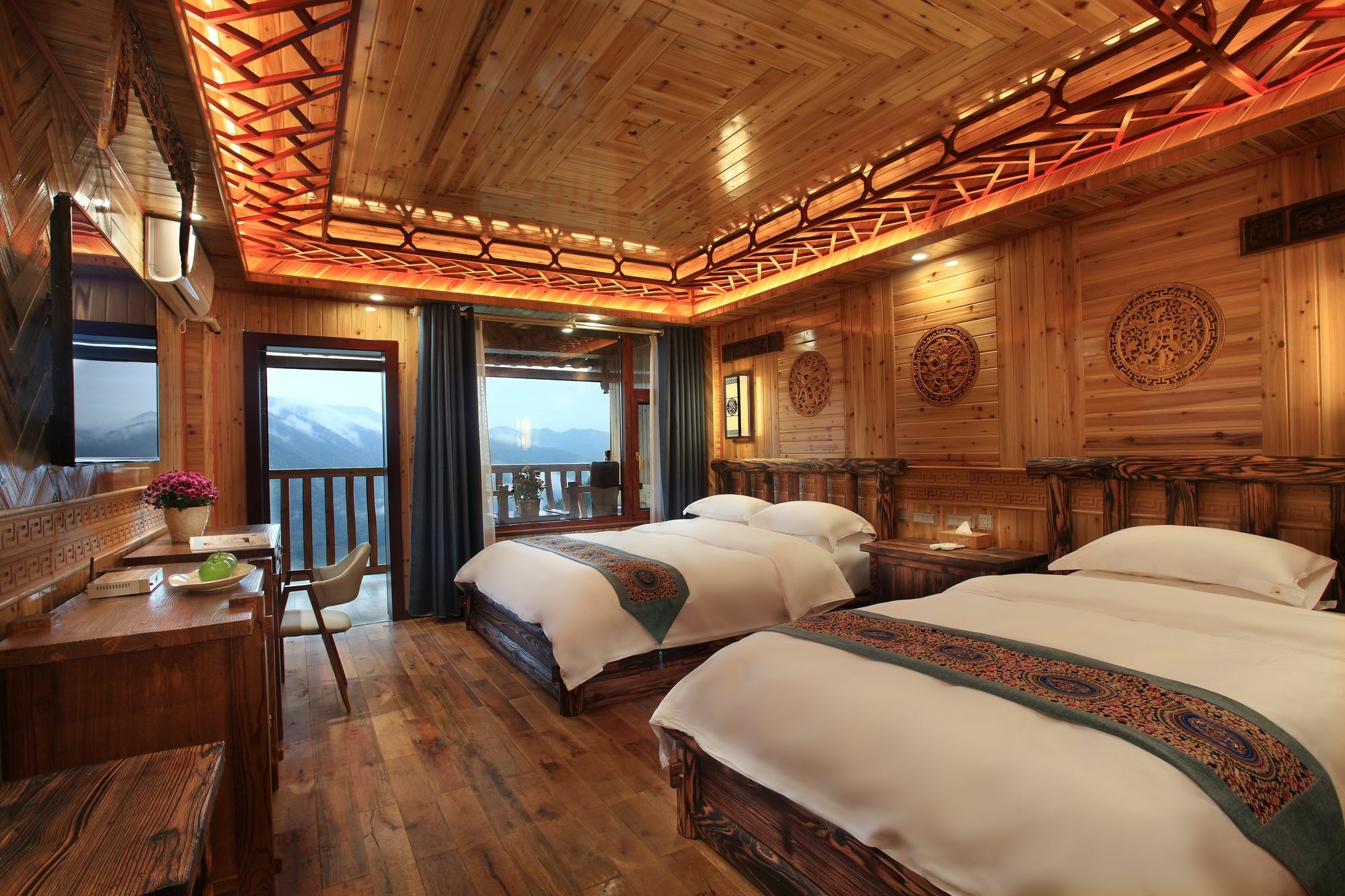 Baike Boutique Hotel Луншэн Экстерьер фото