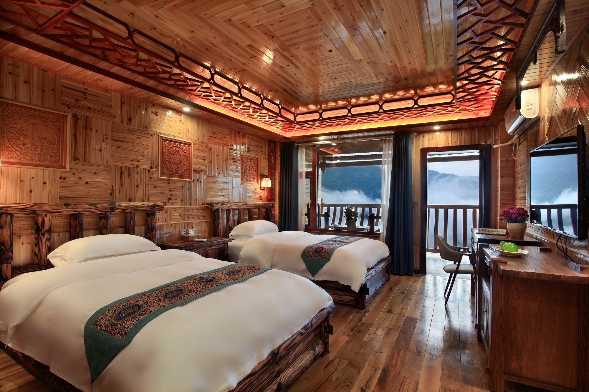 Baike Boutique Hotel Луншэн Экстерьер фото