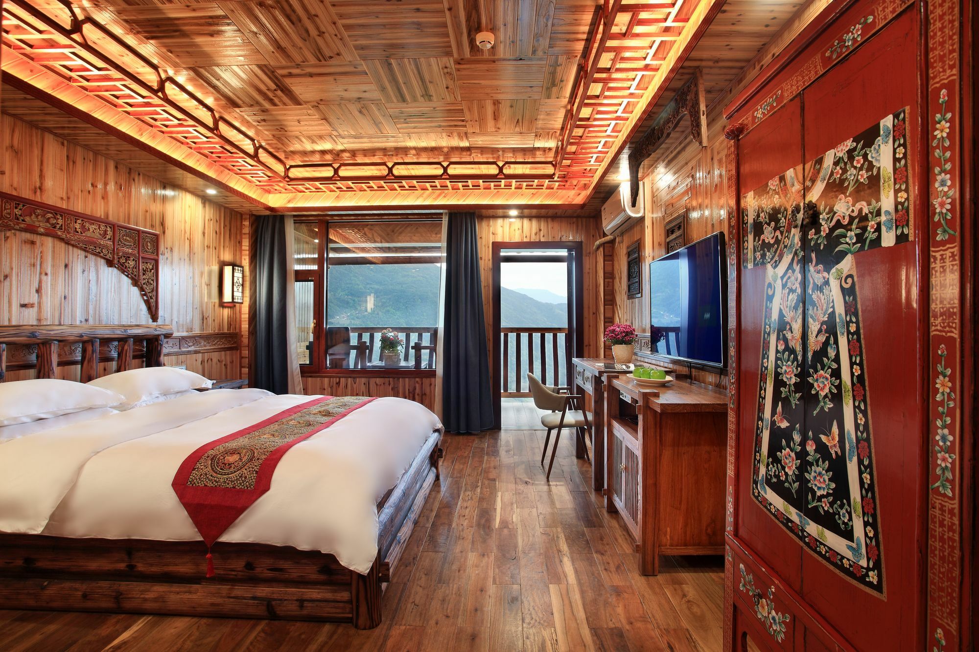 Baike Boutique Hotel Луншэн Экстерьер фото