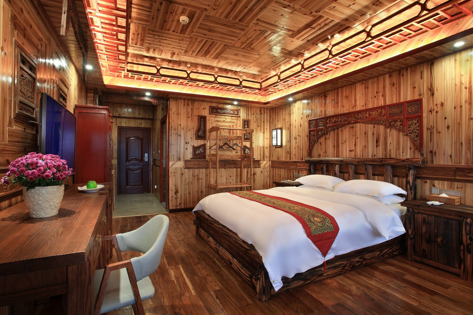 Baike Boutique Hotel Луншэн Экстерьер фото