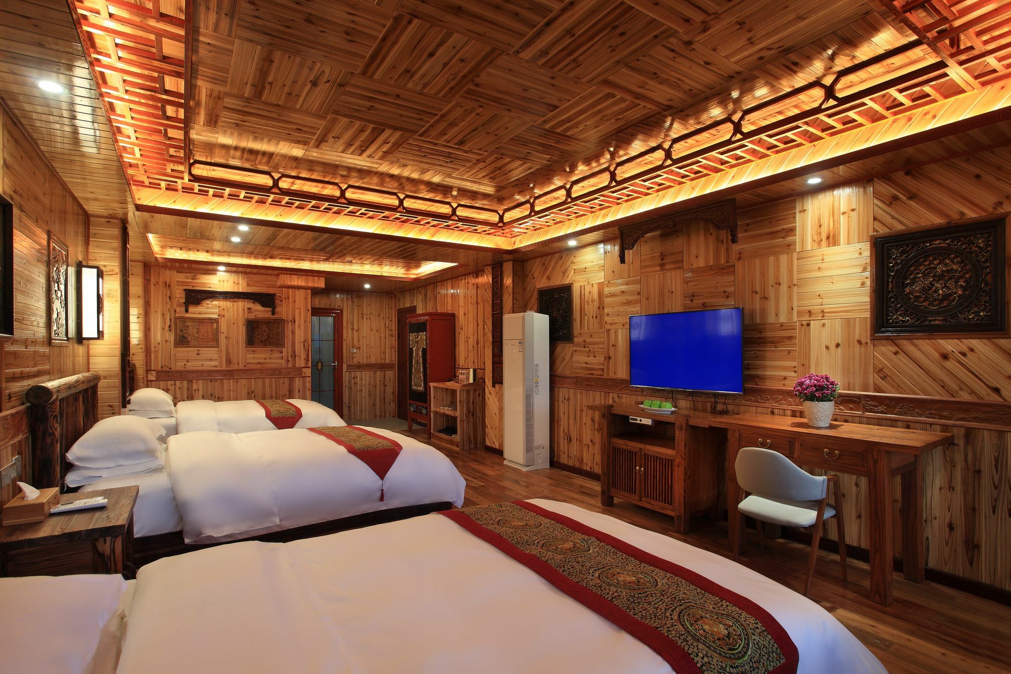 Baike Boutique Hotel Луншэн Экстерьер фото